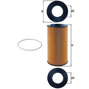Õlifilter KNECHT OX 434D