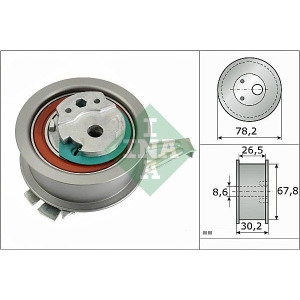 Kiristysrulla, hammashihnat Schaeffler INA 531 0894 10