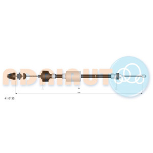 Cable Pull, clutch control ADRIAUTO 41.0135