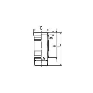 Cylinder Liner KOLBENSCHMIDT 89916110