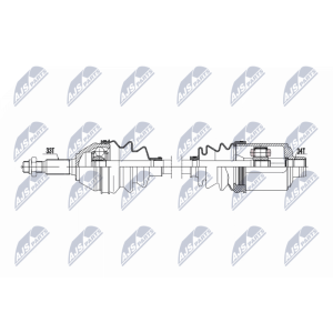 Vetoakseli NTY NPW-CH-162