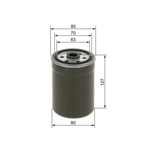 Polttoainesuodatin BOSCH 1 457 434 154