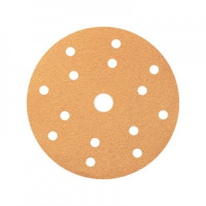 liivapaber/ümmargune/d150mm/P400/15 auku