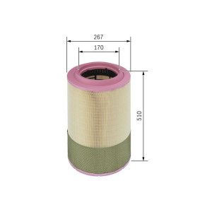 Ilmansuodatin BOSCH F 026 400 068