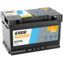 Käynnistysakku EXIDE EA722