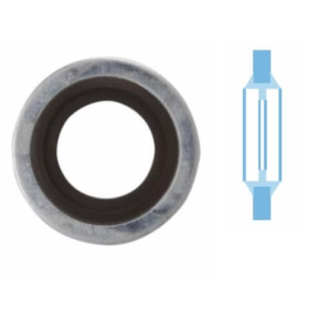 Уплотнительное кольцо, резьбовая пробка маслосливн. отверст. CORTECO 006337S