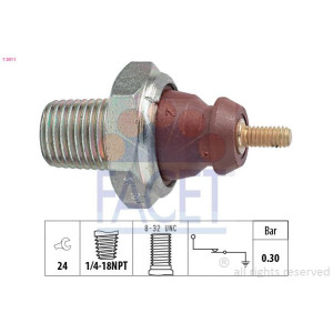 Oil Pressure Switch FACET 7.0011