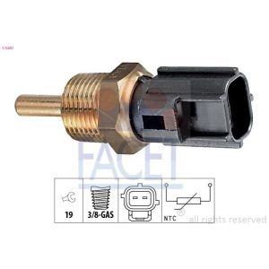 Sensor, coolant temperature FACET 7.3230