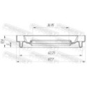 Tiivisterengas, vetoakseli FEBEST 95HDS-38620513X
