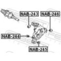Mounting, control/trailing arm FEBEST NAB-246