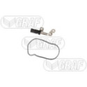 Water Pump, engine cooling GRAF PA1477-8