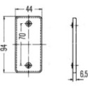 Отражатель HELLA 8RA 003 326-001