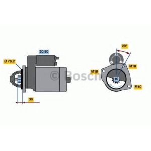 Стартер BOSCH 0 986 017 060