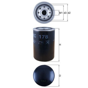 Fuel Filter MAHLE KC 178