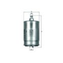 Fuel Filter MAHLE KL 38