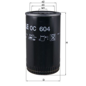 Oil Filter MAHLE OC 604