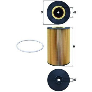 Õlifilter MAHLE OX 425D