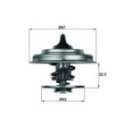 Thermostat, coolant MAHLE TX 18 83