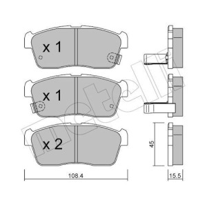 Jarrupala, levyjarru METELLI 22-0415-0