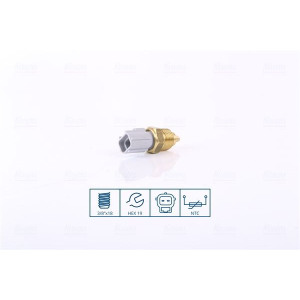 Sensor, coolant temperature NISSENS 207057