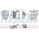 Compressor, air conditioning NISSENS 890897