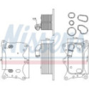 Oil Cooler, engine oil NISSENS 91198
