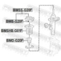 Suspension Strut Support Mount FEBEST BMSS-G20F