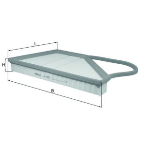 Õhufilter MAHLE LX 1091