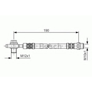 Brake Hose BOSCH 1 987 476 719
