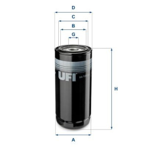 Õlifilter UFI 23.106.01