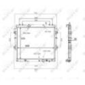 Radiaator,mootorijahutus NRF 58534