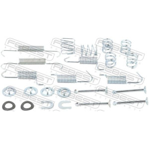 Accessory Kit, parking brake shoes FEBEST 2504-4007R-KIT