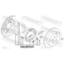 Комплектующие, стояночная тормозная система FEBEST 2504-4007R-KIT
