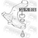 Bellow, ball joint FEBEST HYBJB-001