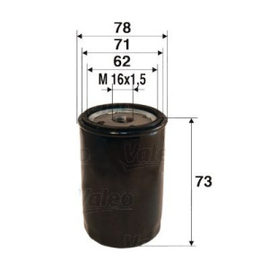 &Otilde;lifilter VALEO 586034