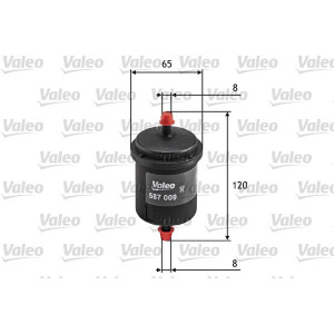 Kütusefilter VALEO 587009
