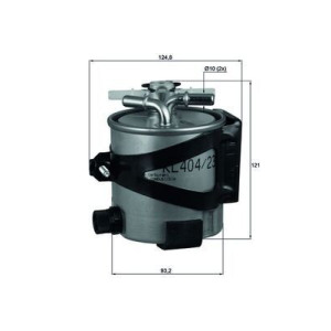 Fuel Filter MAHLE KLH 44/22