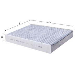 Filter, cabin air MAHLE LAK 1173