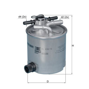 Fuel Filter MAHLE KL 404/16