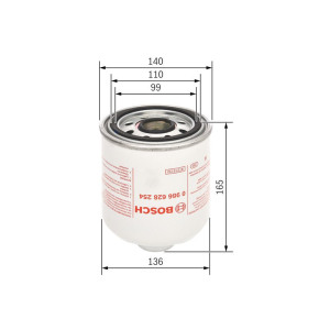 Ilmankuivaus patruuna, paineilmalaite BOSCH 0 986 628 254