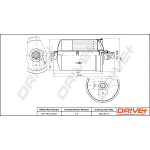Топливный фильтр Dr!ve+ DP1110.13.0187