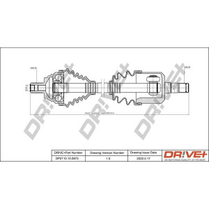 Приводной вал Dr!ve+ DP2110.10.0873