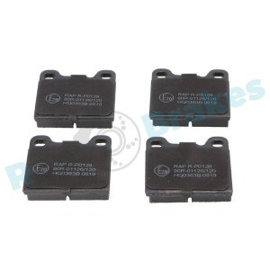 Комплект тормозных колодок, дисковый тормоз RAP BRAKES R-P0128