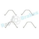 Accessory Kit, disc brake pad RAP BRAKES R-U0376