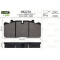 Brake Pad Set, disc brake VALEO 882230