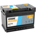 Стартерная аккумуляторная батарея EXIDE EA770