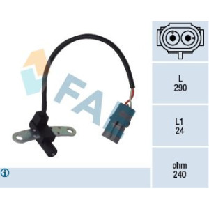 Sensor, crankshaft pulse FAE 79021