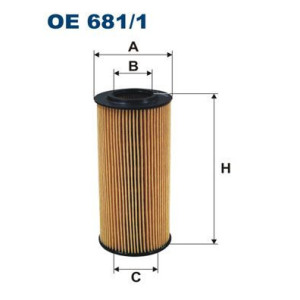 Hydraulic Filter, automatic transmission FILTRON OE 681/1