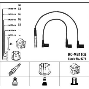 Süütesüsteemikomplekt NGK 4071
