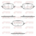 Brake Pad Set, disc brake REMSA X2045.02